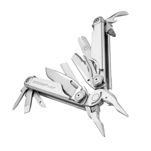 Мультитул Surge, 21 иструмент, 11,5 см (Stainless; чехол нейлон)